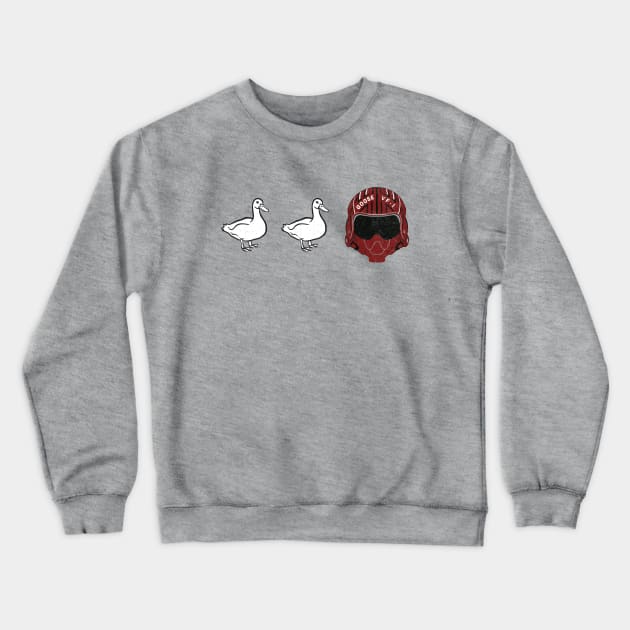 Duck, Duck, Goose Crewneck Sweatshirt by BodinStreet